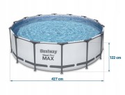 Bestway Steel Pro Max 4,27 x 1,22 m 5612X VII
